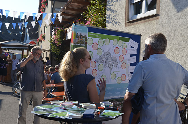 Dialoge am Bänkle: Aufsuchende Beteiligung in Waltershofen