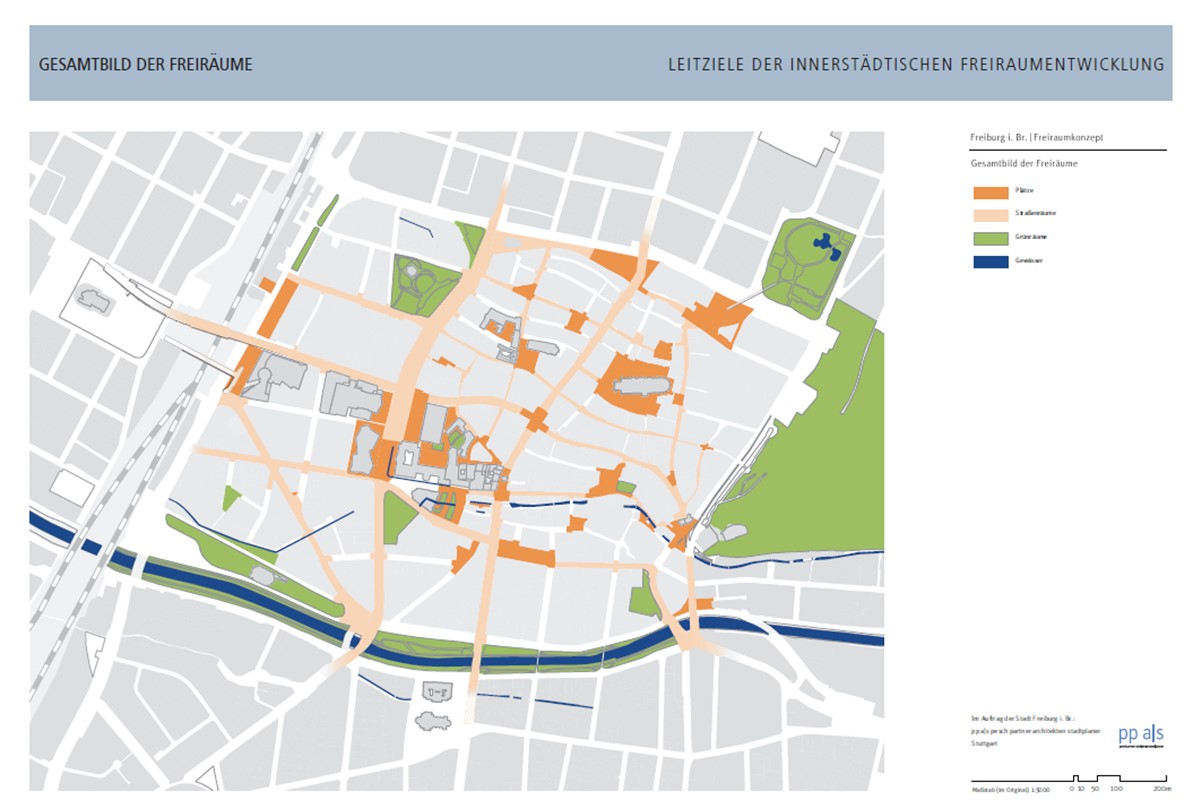 Planzeichnung Innenstadt