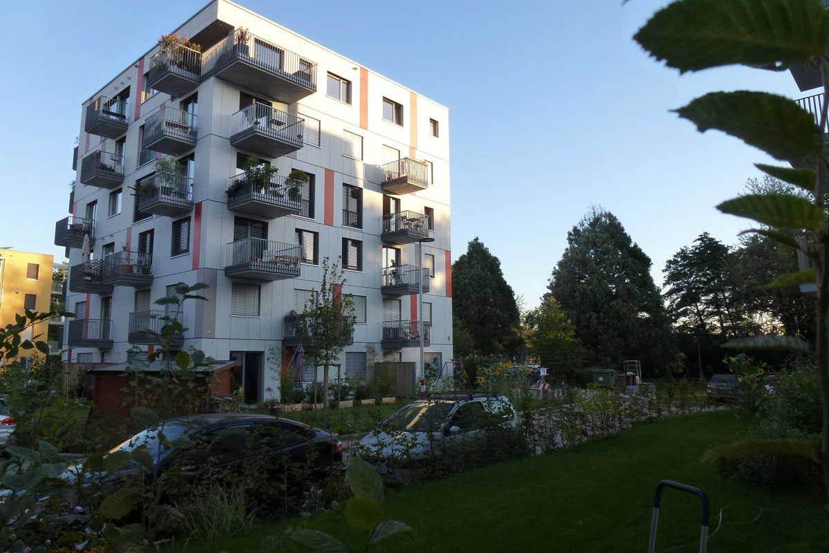Visualisierung Wohnhof