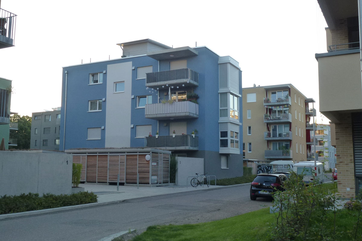 Visualisierung Wohnhof