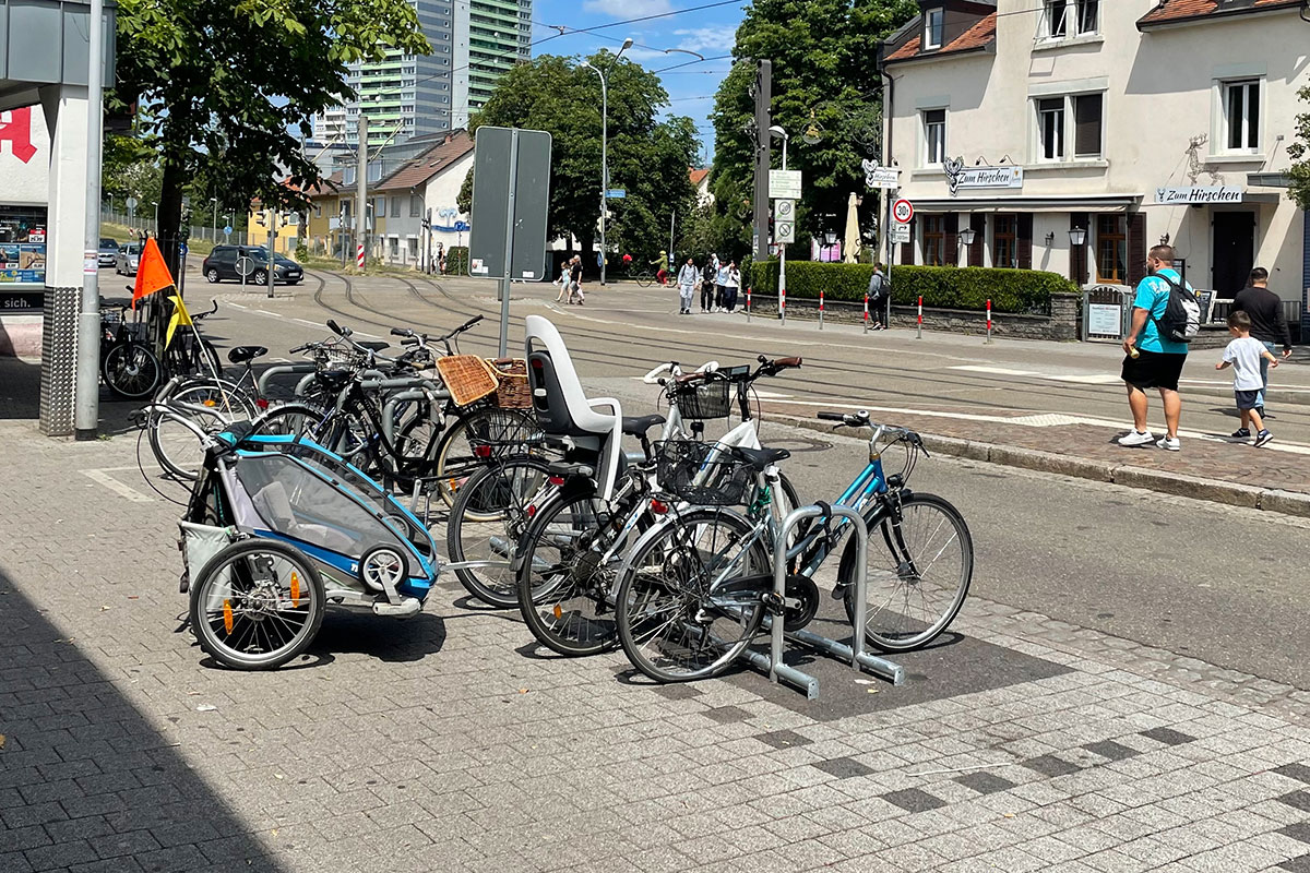 Temporäre Stadtmöblierung
